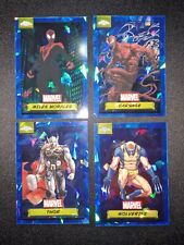 Lot Of 4 Marvel Topps 2024 Sapphire Morales Thor Wolverine Carnage