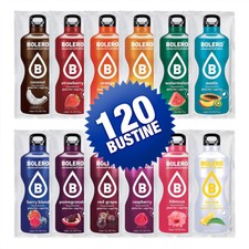 BOLERO Drinks Classic - KIT di 120 bustine da 9g - Gusti misti