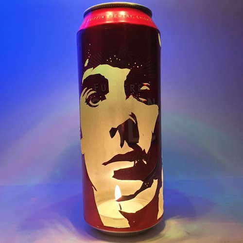 Keith moon beer can - moon,