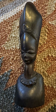 African Hand-Carved Ebony Wood