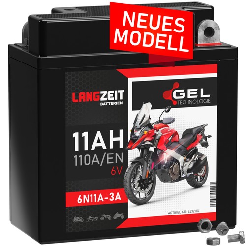 Langzeit 6n11a batteria - 6n11a-3a,