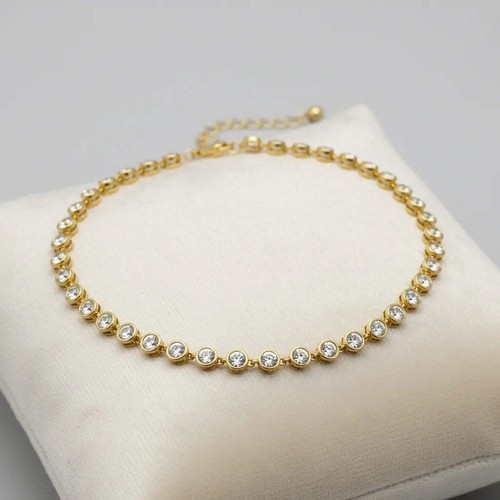 Collana tennis donna - collana, in