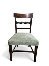 Antica sedia Regency in mogano - occasionale camera da letto / sala / laterale / scrivania sedia