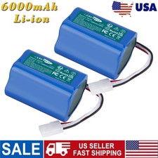 2X 6000mAh Li-ion 7.4V Battery
