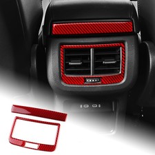 Adesivi presa aria posteriore fibra di carbonio rossa per Seat Ateca 16-25 Cupra Ateca 18-25