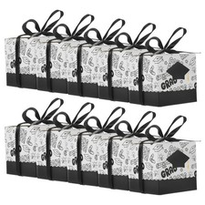  10 Pcs Scatoline Bomboniere Laurea Scatole Portaconfetti Cassette Di Caramelle