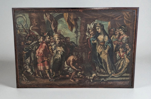 Quadro antico dipinto - quadro, olio