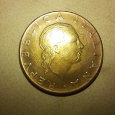 Moneta 200 lire 1979 - 1979, errore