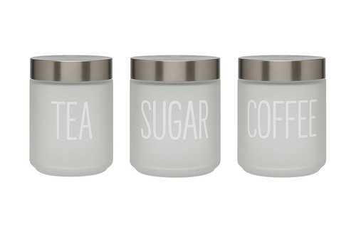 Set tris barattoli cucina - 3, da