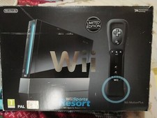 Nintendo Wii Console Wii Sports Resort Pack Limited Edition Nera