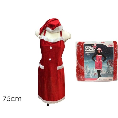 Grembiule rosso con - grembiule,