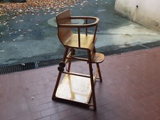 SEGGIOLONE IN LEGNO ANNI 50