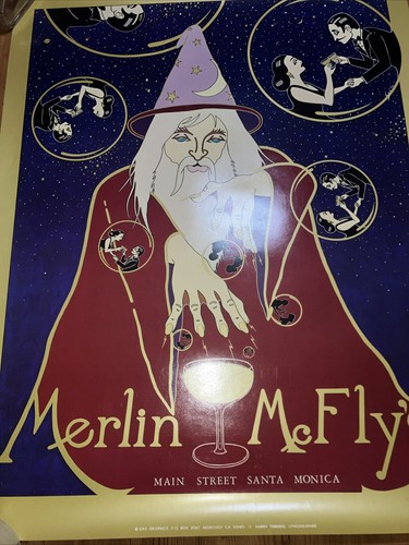 Original vintage poster merlin - poster,