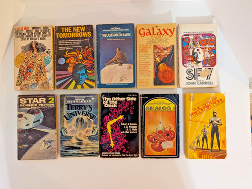 Vintage sci paperback - sci-fi, 10