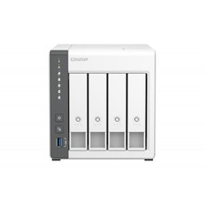 QNAP TS-433 NAS Tower Cortex-A55 4 GB 16 TB HDD QNAP Turbo System Bianco (K/TS-4