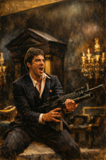 Poster foto Al Pacino Scarface