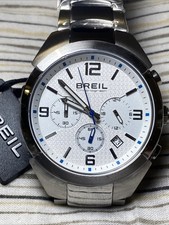 Breil Gap 42mm Cassa e Braccialetto in Acciaio Color Argento Orologio da...