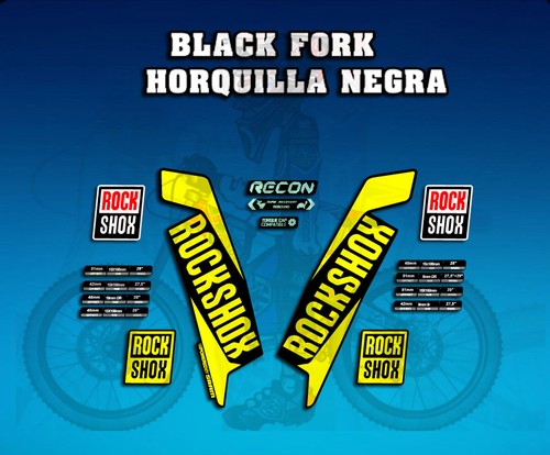 Adesivi stickers forcella rock - adesivi,