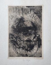 ANTON Toni  KRAJNC (Austria, Graz 1949) Incisione Opera INCISIONE ACQUAFORTE !!!