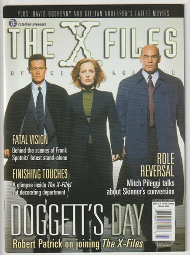 The files official - x-files, magazine