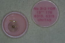 Hairspring balance UNITAS 176 6315 6320 6410 6411 6419 6599 Spirale bilanciere 