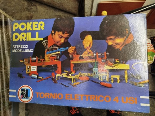 Poker drill tornio elettrico - tornio,