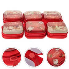  6 Pcs Porta Monete Sacca