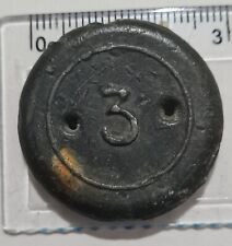 Bottone Giacca Uniforme Militare Esercito FRANCESE ? PIOMBO