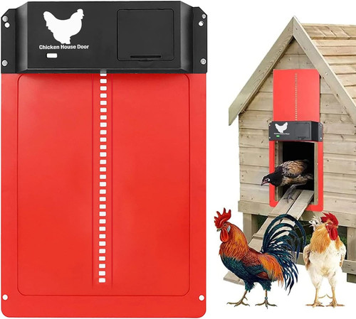 Porta automatica per pollaio - porta,