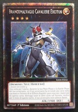 BRANCOMALVAGIO CAVALIERE EXCITON Rara Segreta Platino Italiano RA04-IT212 YUGIOH