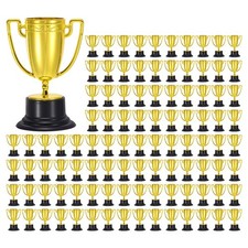 100 pezzi mini trofei d'oro