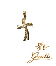 Ciondolo Croce Stilizzata ORO