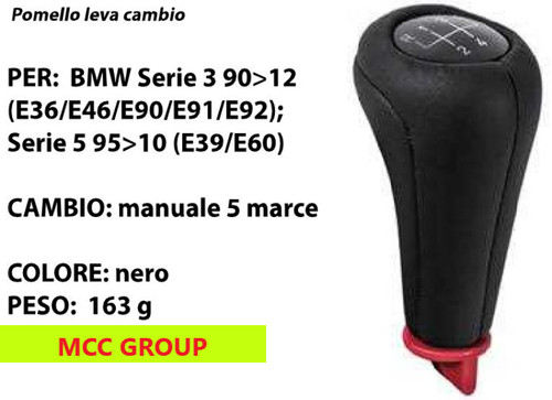 Pomello leva cambio marce - cambio,