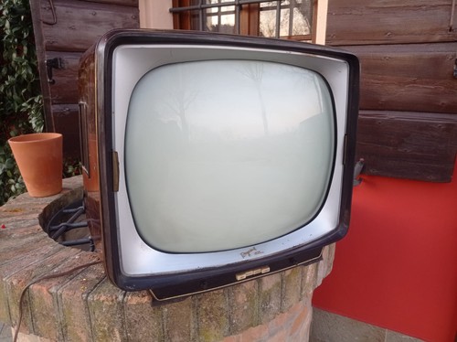 Televisore epoca crt - tv,