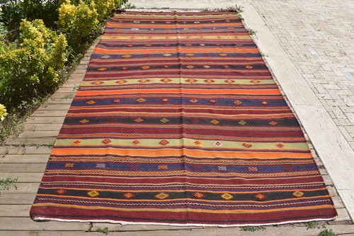 Tappeto kilim tribale - kilim, turco