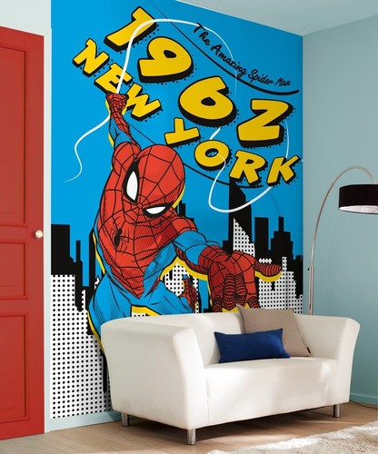 Carta parati spider - da,