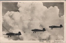Cartolina, aerei della tedesca Luftwaffe tipo Bücker "Bü 131", VL (80058)
