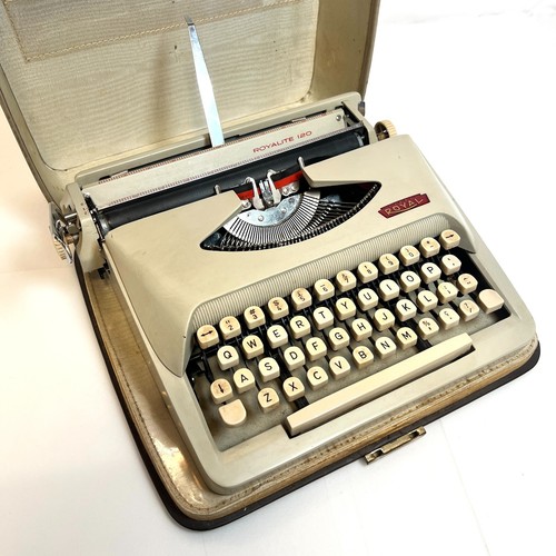 Macchina scrivere royal - da, scrivere,