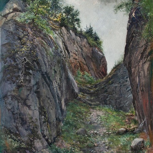 Max martini paesaggio gola - paesaggio,