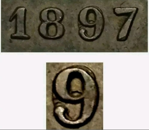 Errore centesimi 1897 - errore,