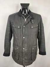 Giacca Barbour International Duke nero M - Man black Duke wax Jacket Size Medium