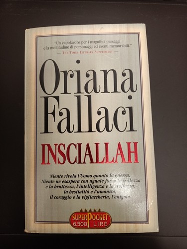 Libro insciallah oriana - libro,