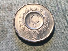 MONETA NORVEGIA  GG  10 KRONER