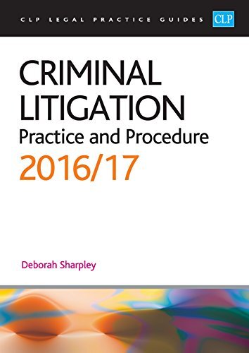 Criminal litigation practice - litigation:,