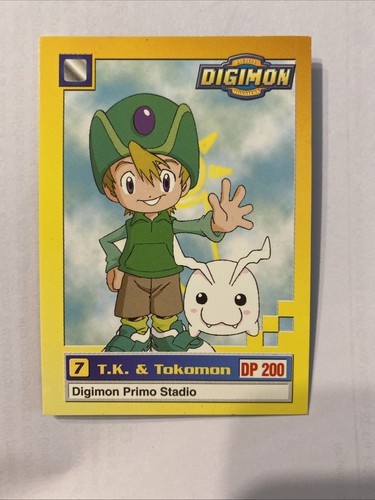 Tokomon card digimon - tk, serie