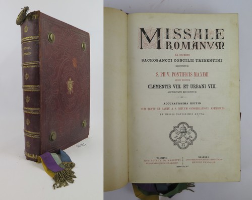 Libro antico messale - libro,