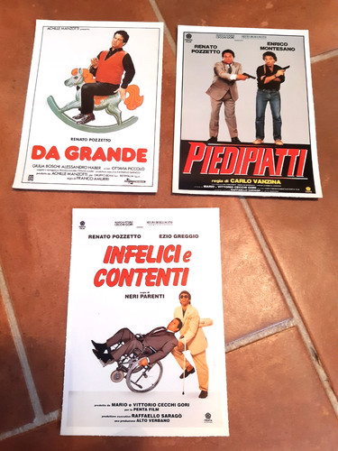 Renato pozzetto lotto 3 - -,