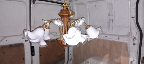 Lampadario vintage - lampadario, in