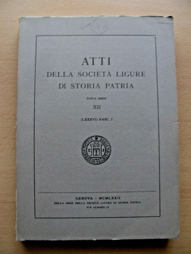 Società ligure storia patria - ligure,