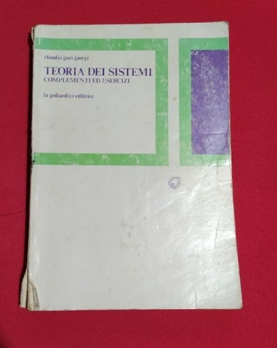 Teoria dei sistemi - teoria,